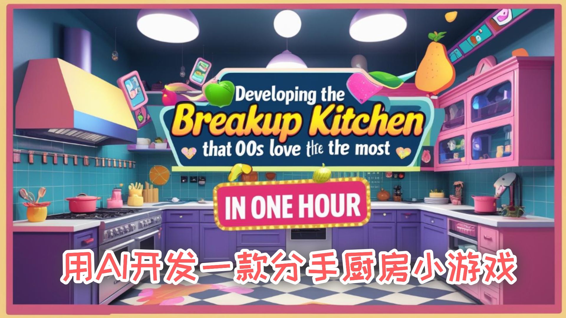 云开发CloudBase：用AI开发一款分手厨房小游戏